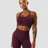Dame ICIW Sport-Bh | Define Seamless Sports Bra Maroon
