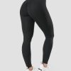 Dame ICIW Tights & Leggings | Scrunch V-Shape Tights Black Wmn