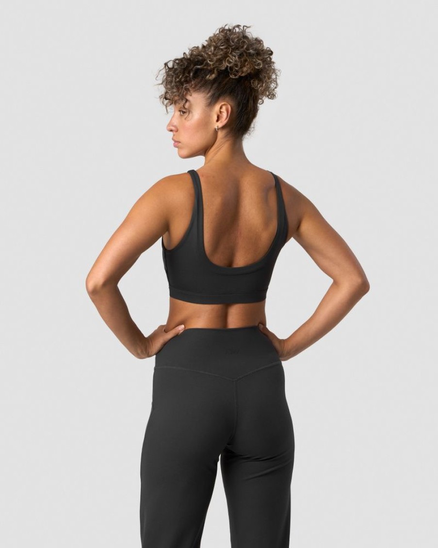 Dame ICIW Sport-Bh | Nimble Sports Bra Dark Grey