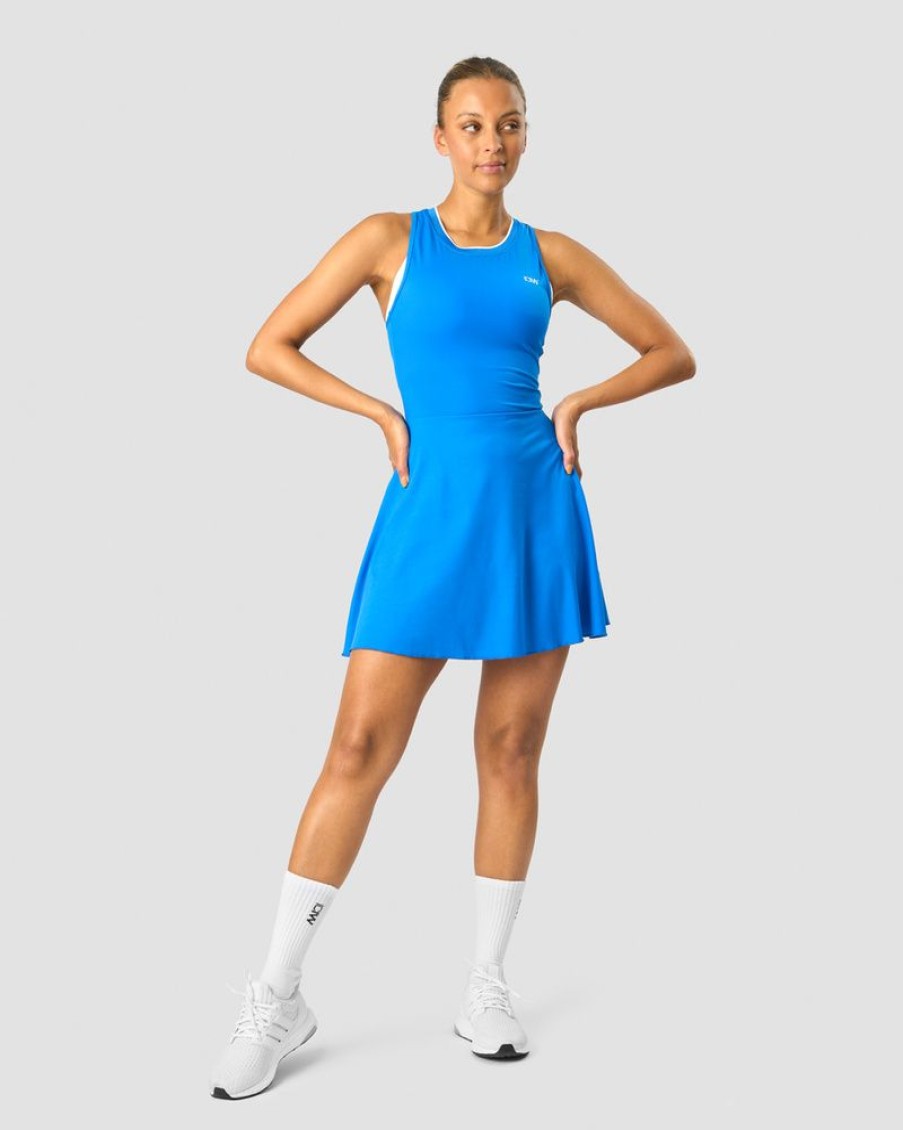 Dame ICIW Skjort & Kjoler | Smash Dress Cobalt Blue