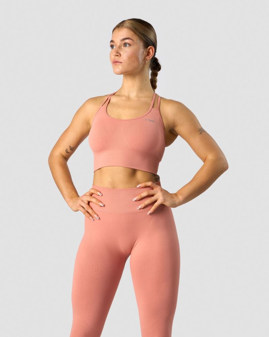 Dame ICIW Sport-Bh | Define Seamless Sports Bra Light Rust