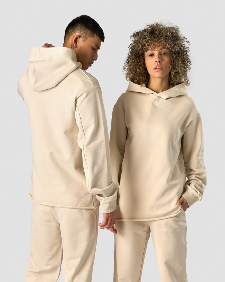 Dame ICIW Langermet | Unified Hoodie Print Beige