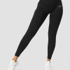 Dame ICIW Tights & Leggings | Ribbed Define Seamless Pocket Tights Black