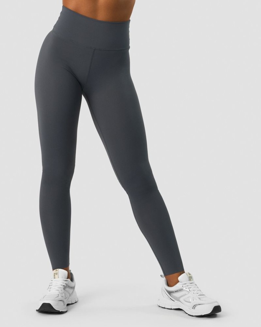 Dame ICIW Tights & Leggings | Nimble V-Shape Tights Anthracite