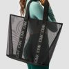Dame ICIW Vesker | Mesh Tote Bag Black/Grey
