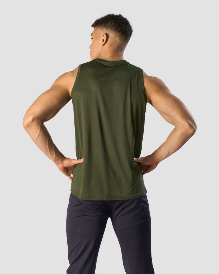 Herre ICIW Singleter | Ultimate Training Tank Men Green