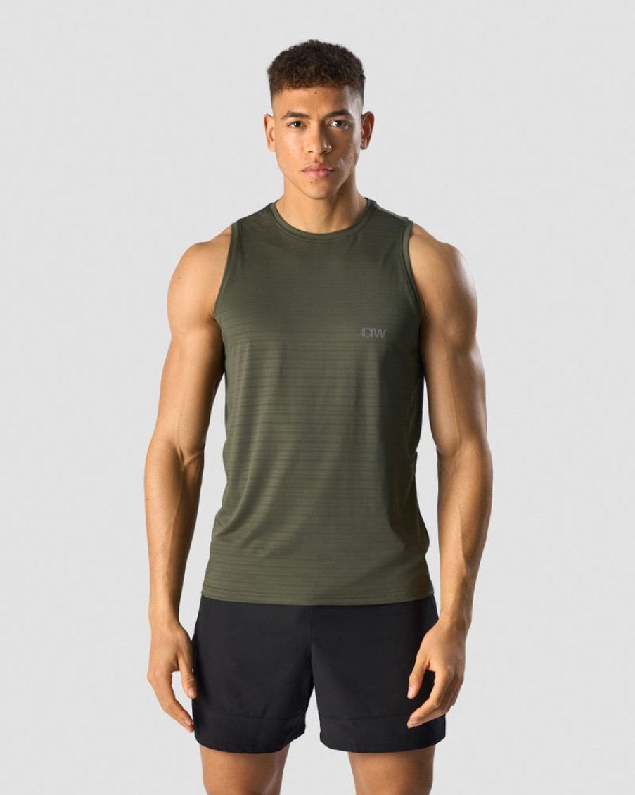 Herre ICIW Singleter | Mercury Tech Tank Top Pine Green