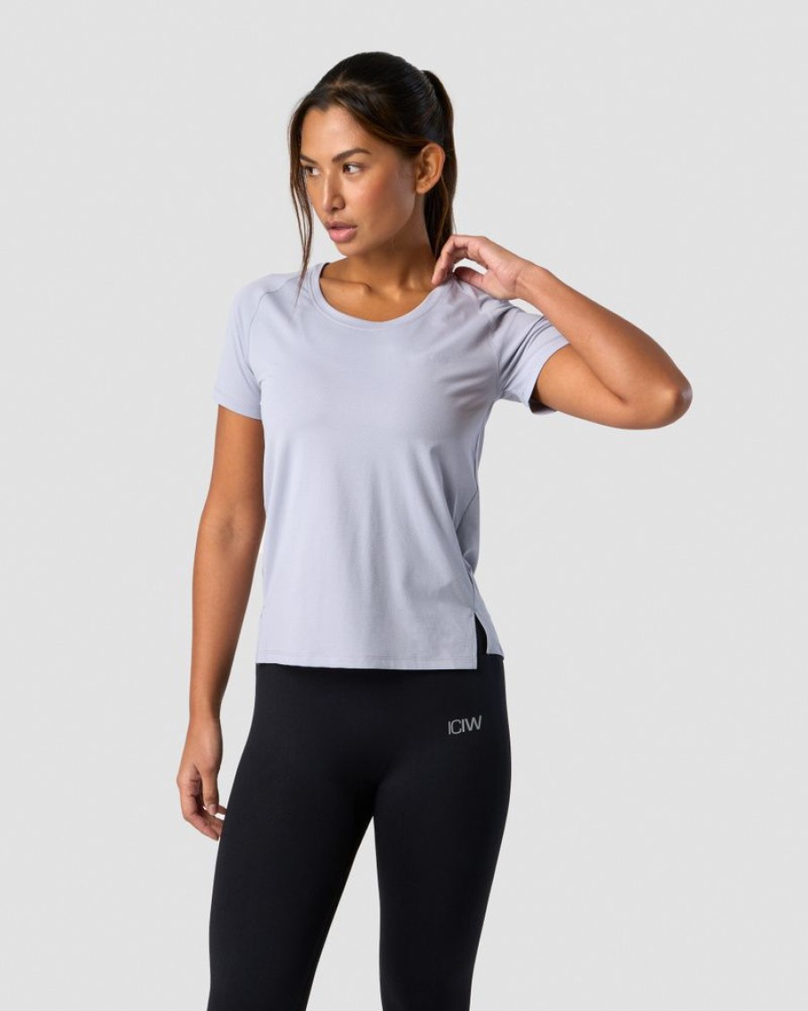 Dame ICIW T-Shirts | Stride T-Shirt Wmn Light Blue