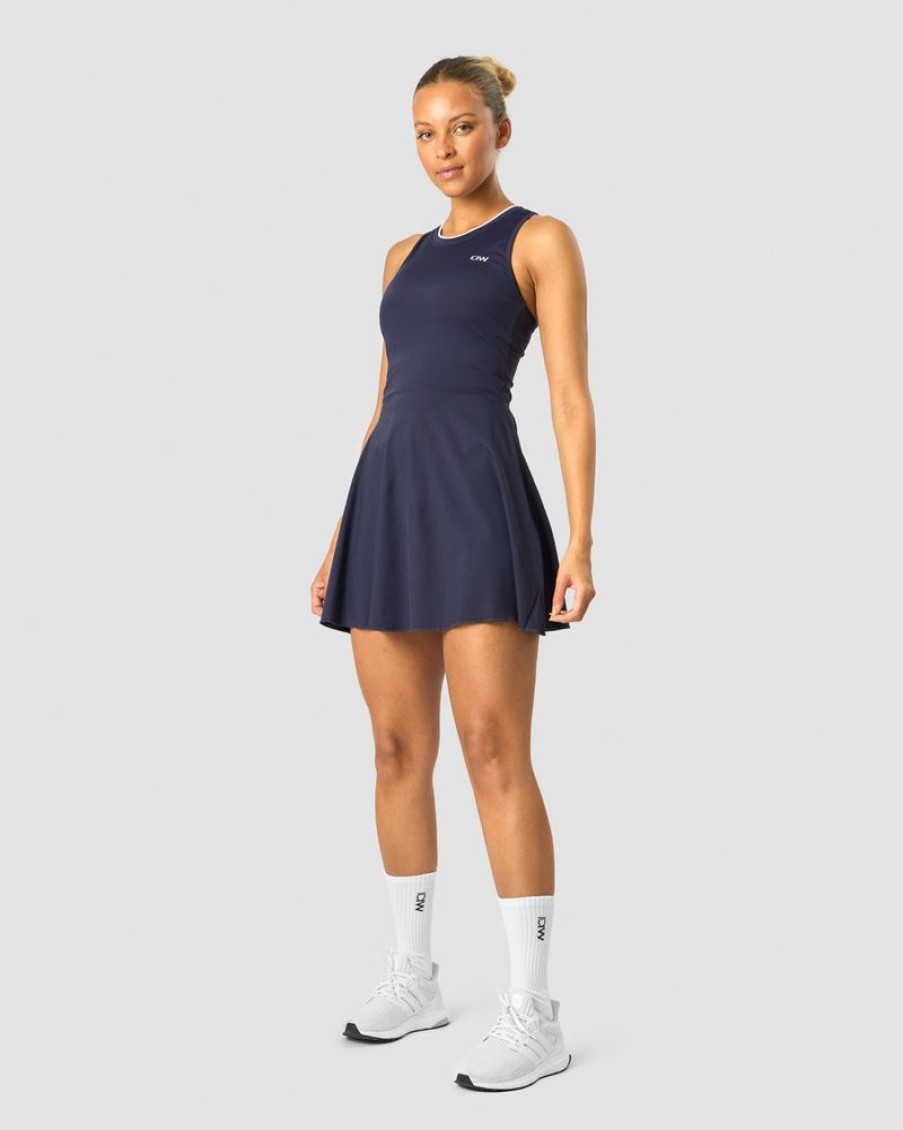 Dame ICIW Skjort & Kjoler | Smash Dress Navy
