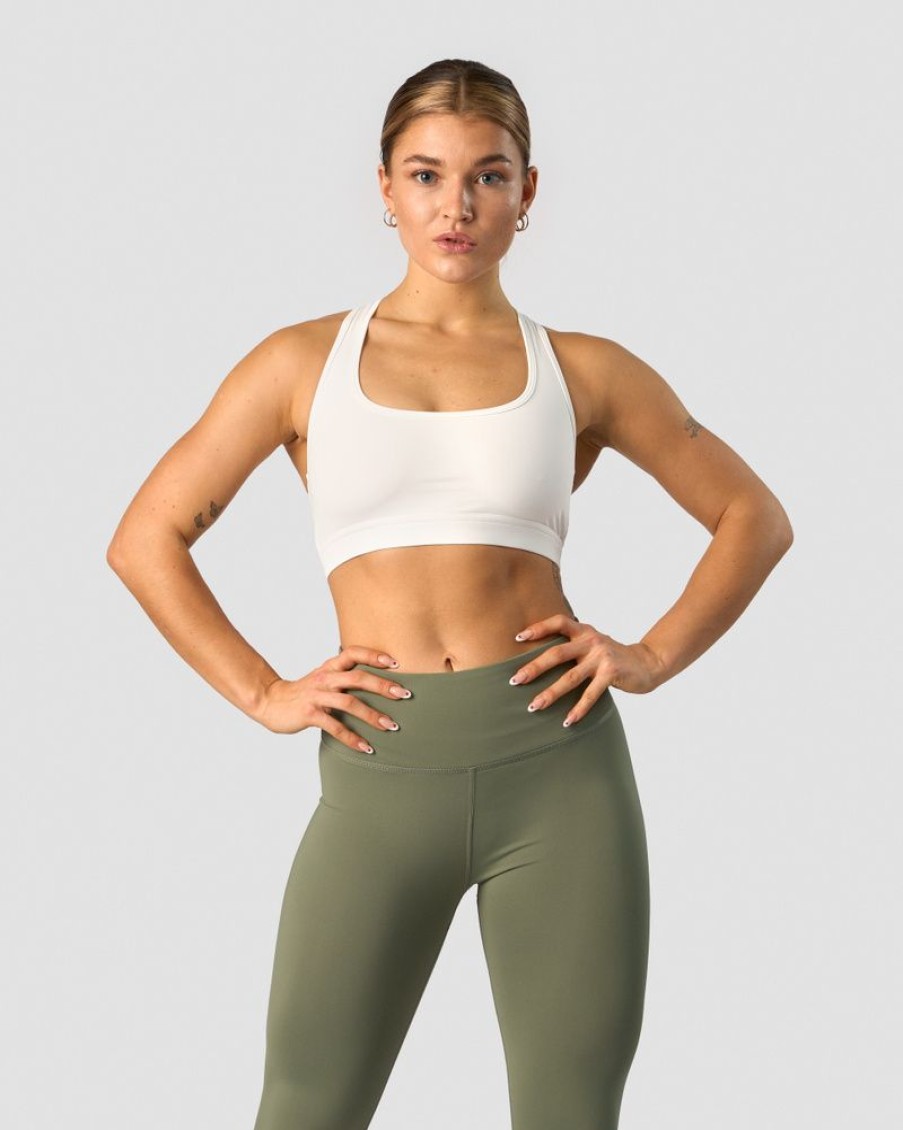 Dame ICIW Sport-Bh | Classic Sports Bra White