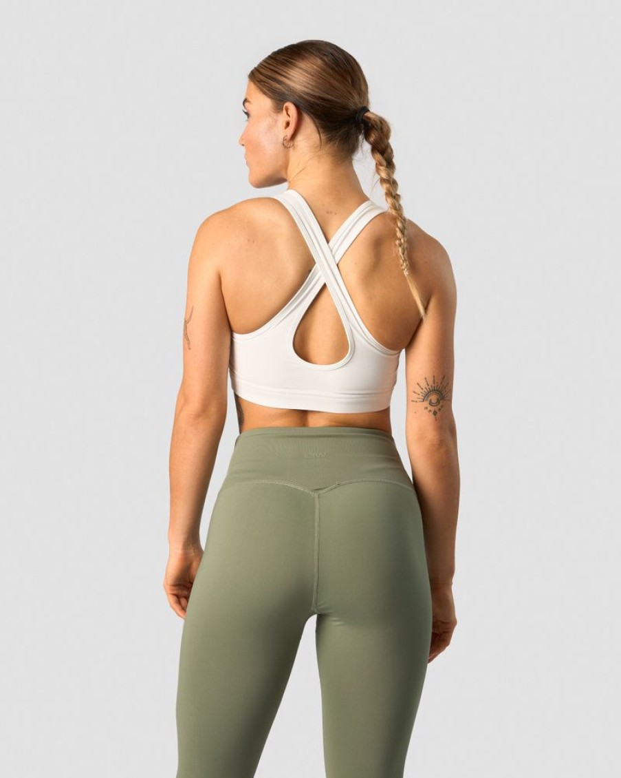 Dame ICIW Sport-Bh | Classic Sports Bra White