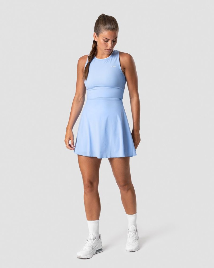 Dame ICIW Skjort & Kjoler | Smash Dress Sky Blue