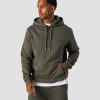 Herre ICIW Langermet | Everyday Hoodie Side Logo Men Khaki Green