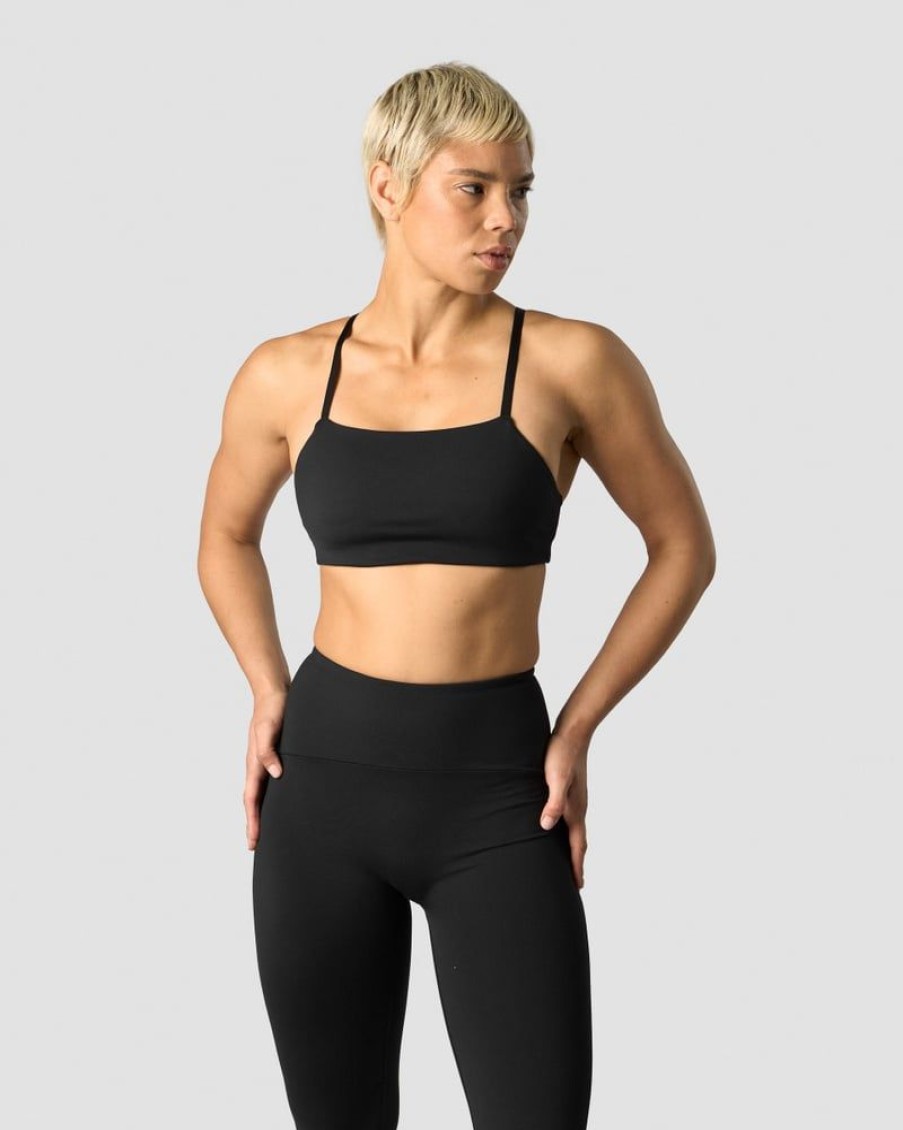 Dame ICIW Sport-Bh | Nimble Adjustable Sports Bra Black