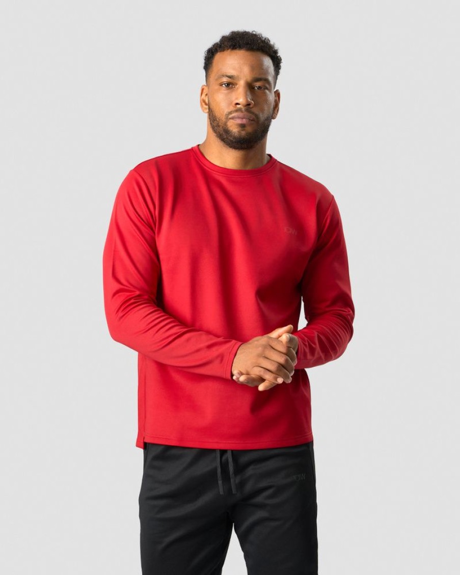 Herre ICIW Langermet | Training Club Long Sleeve Men Red