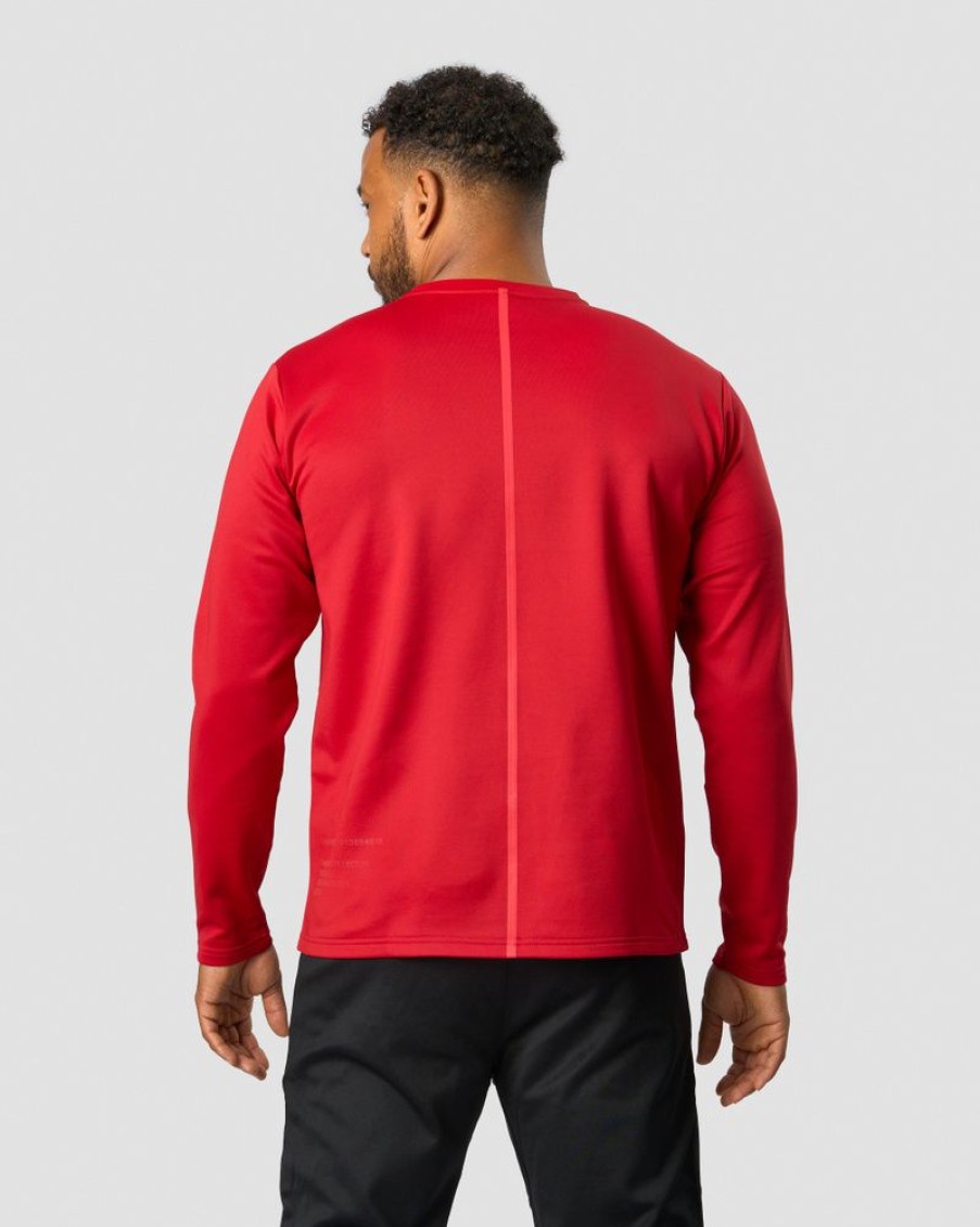 Herre ICIW Langermet | Training Club Long Sleeve Men Red