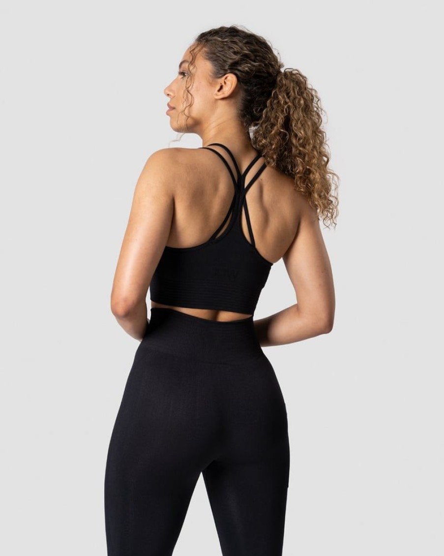 Dame ICIW Sport-Bh | Define Seamless Sports Bra Black