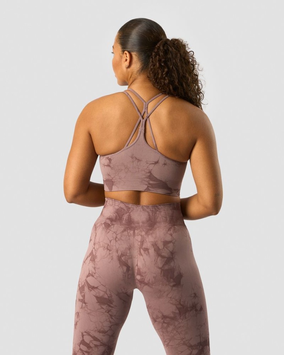 Dame ICIW Sport-Bh | Define Seamless Tie Dye Sports Bra Mauve