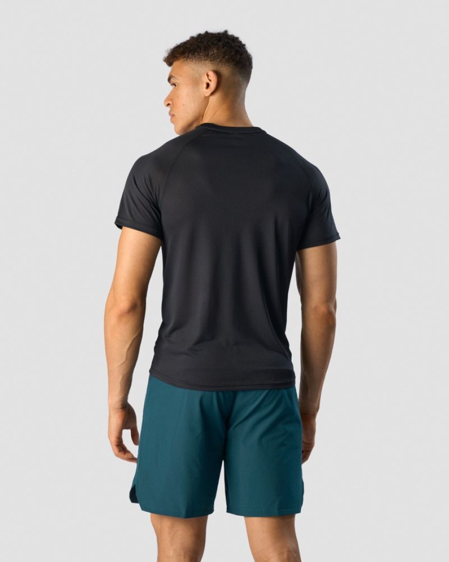 Herre ICIW T-Skjorter | Levitech T-Shirt Raglan Men Black