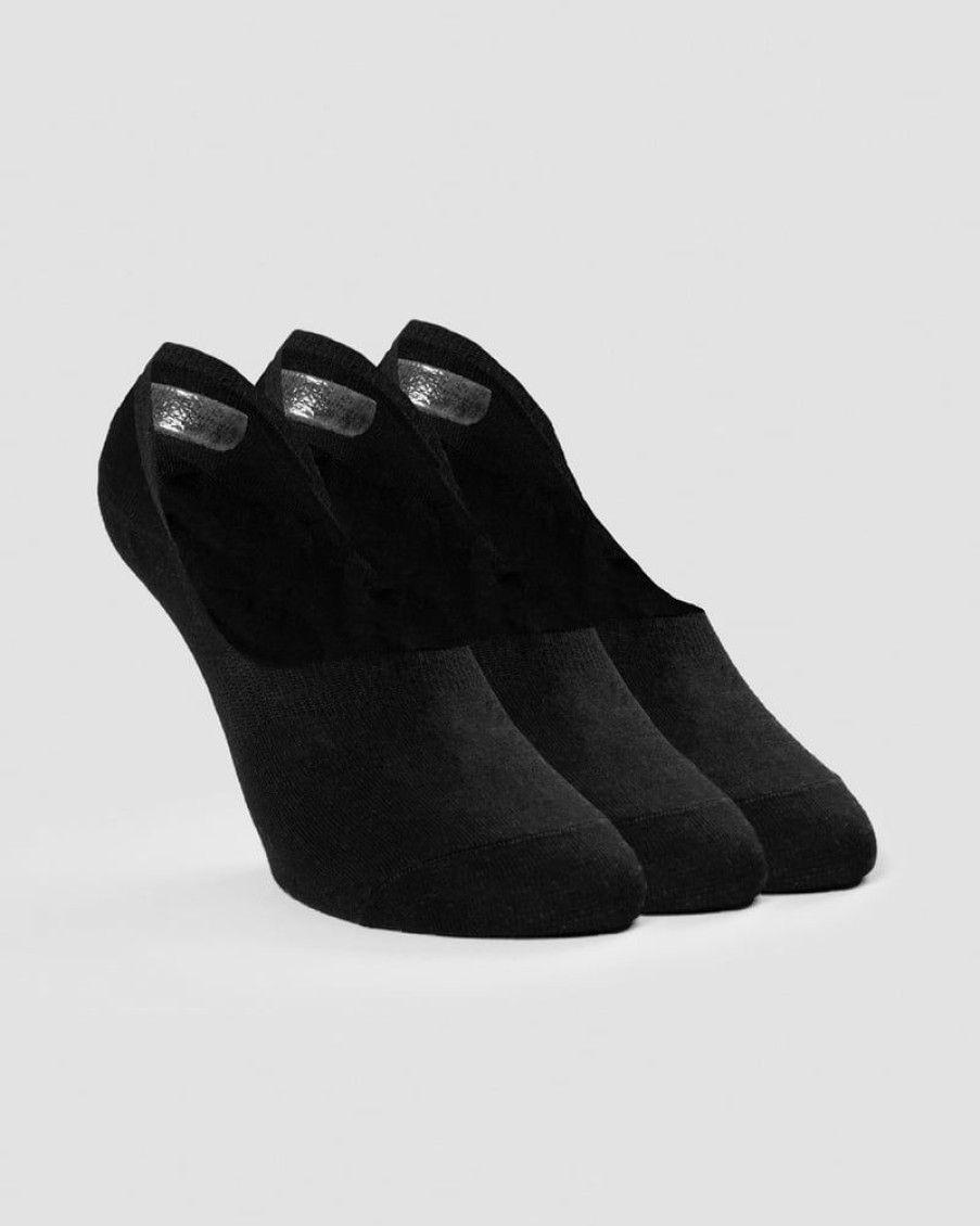 Dame ICIW Sokker | Invisible Socks 3-Pack Black