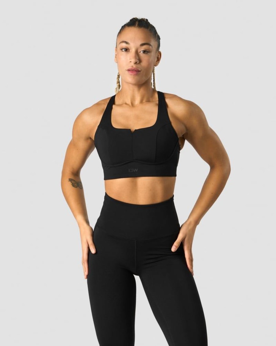 Dame ICIW Sport-Bh | Stride Sports Bra Black