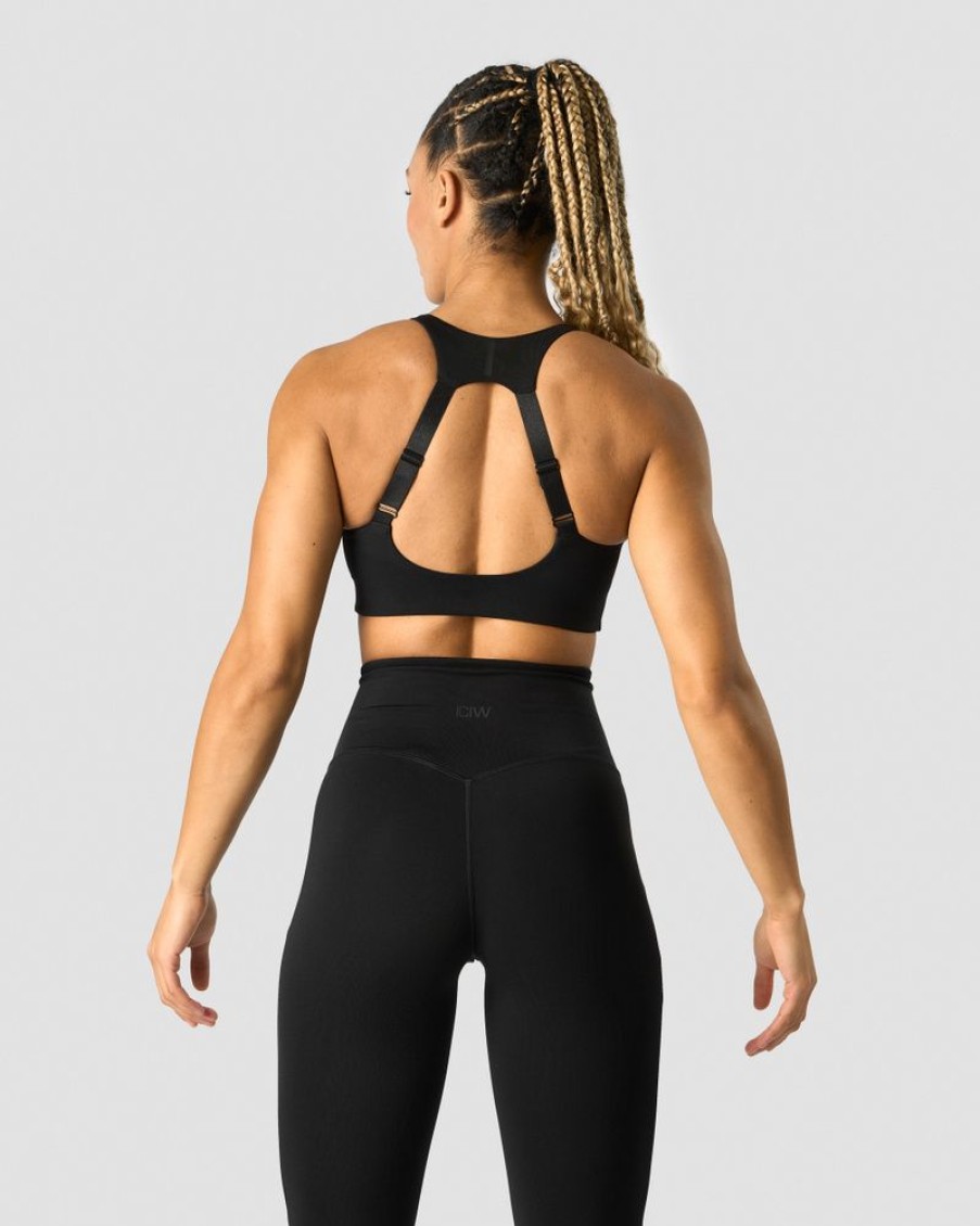 Dame ICIW Sport-Bh | Stride Sports Bra Black