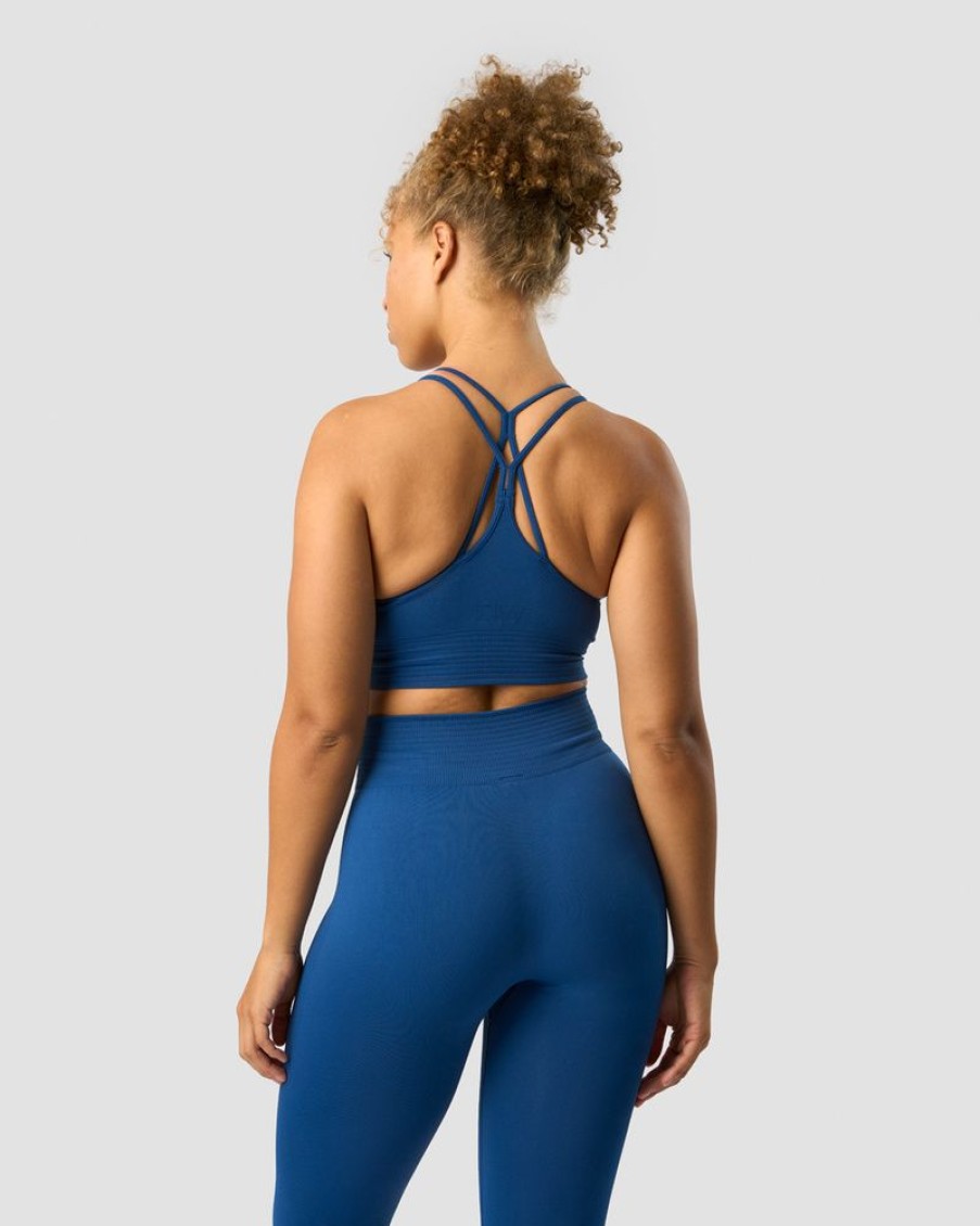 Dame ICIW Sport-Bh | Define Seamless Sports Bra Dark Navy