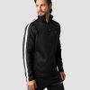 Herre ICIW Langermet | Track 1/4 Zip Jacket Black Men