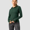 Dame ICIW Hoodie | Ultimate Training Long Sleeve Deep Green