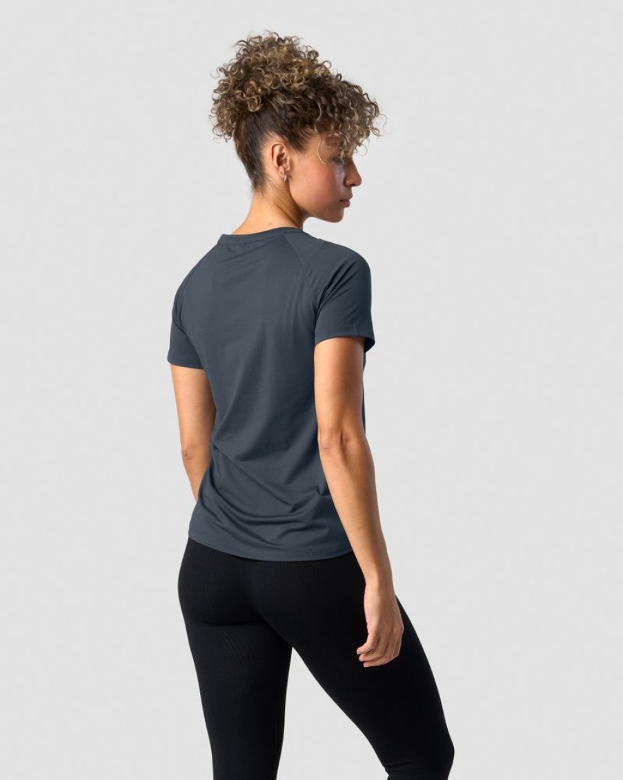 Dame ICIW T-Shirts | Stride T-Shirt Wmn Navy