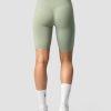 Dame ICIW Seamless | Define Seamless V-Shape Biker Shorts Light Sage Green