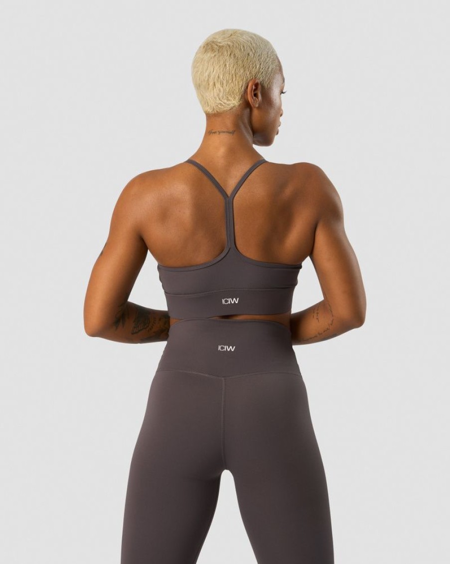 Dame ICIW Sport-Bh | Nimble Strappy Sports Bra Clay