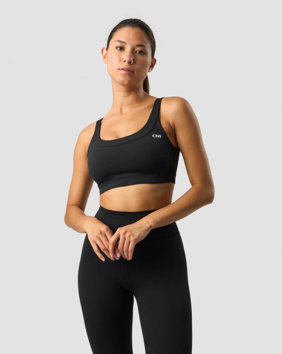 Dame ICIW Sport-Bh | Nimble Sports Bra Black