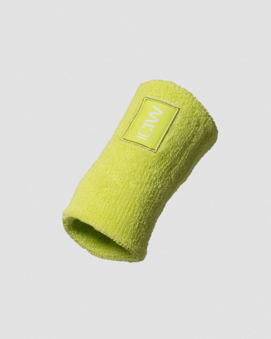 Dame ICIW Annet Tilbehor | Sweatbands 2-Pack Lime