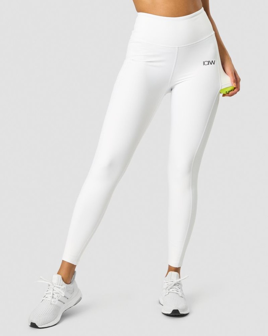 Dame ICIW Tights & Leggings | Training Tights White