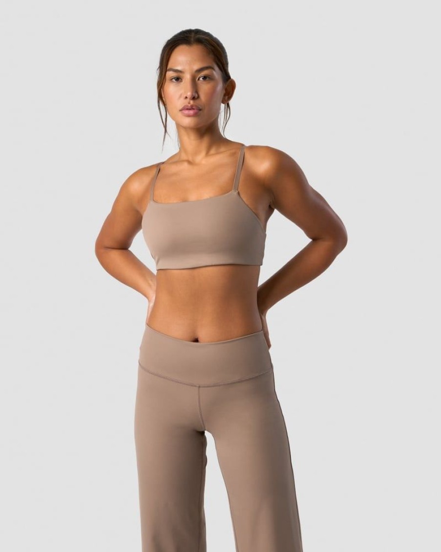 Dame ICIW Sport-Bh | Nimble Adjustable Sports Bra Autumn Brown