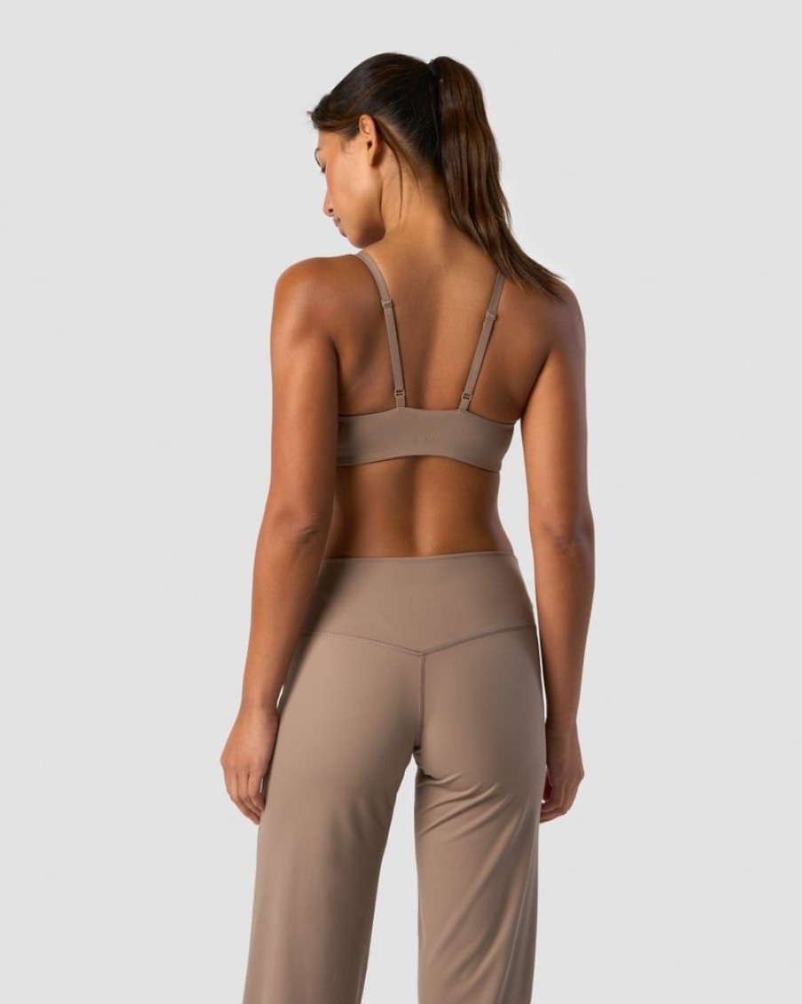 Dame ICIW Sport-Bh | Nimble Adjustable Sports Bra Autumn Brown