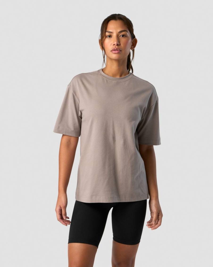 Dame ICIW T-Shirts | Everyday Cotton T-Shirt Greige