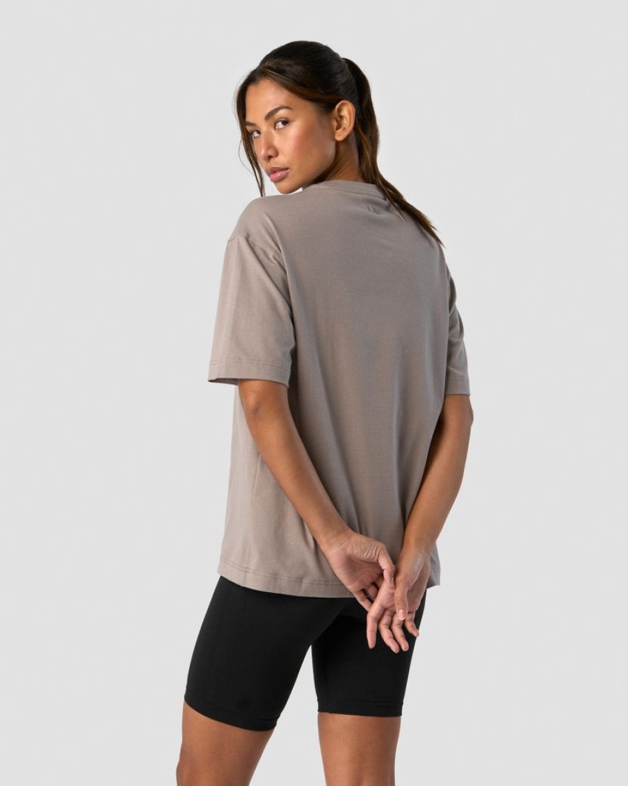 Dame ICIW T-Shirts | Everyday Cotton T-Shirt Greige