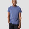 Herre ICIW T-Skjorter | Workout Melange T-Shirt Steel Blue Melange Men