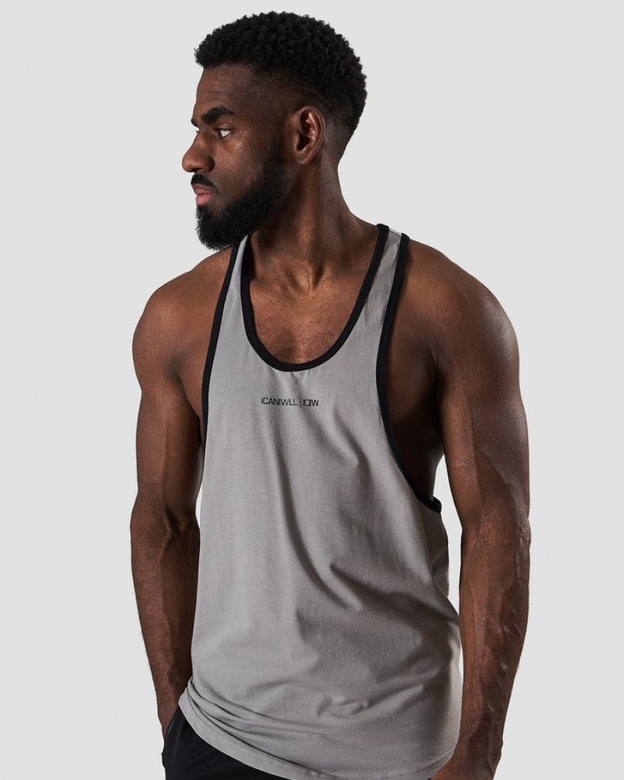 Herre ICIW Singleter | Muscle Tank Top Grey Men