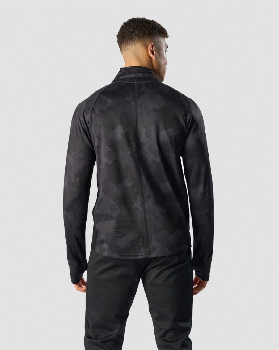 Herre ICIW Langermet | Training Club 1/4 Zip Long Sleeve Black Camo