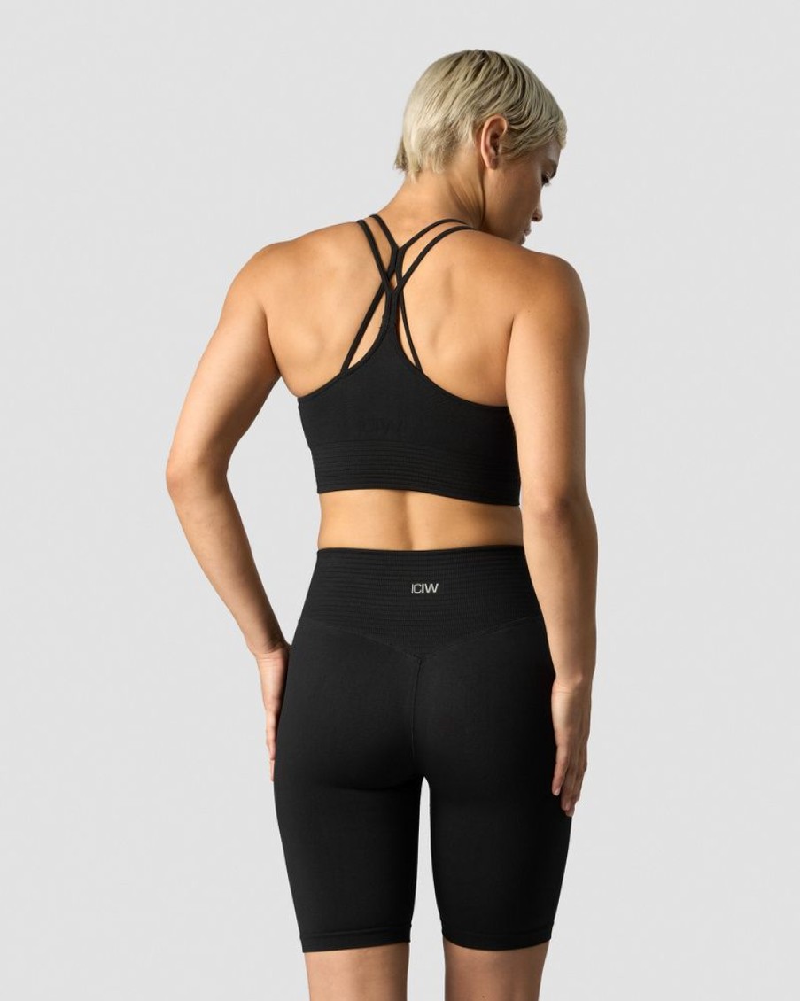 Dame ICIW Sport-Bh | Define Seamless Sports Bra Black