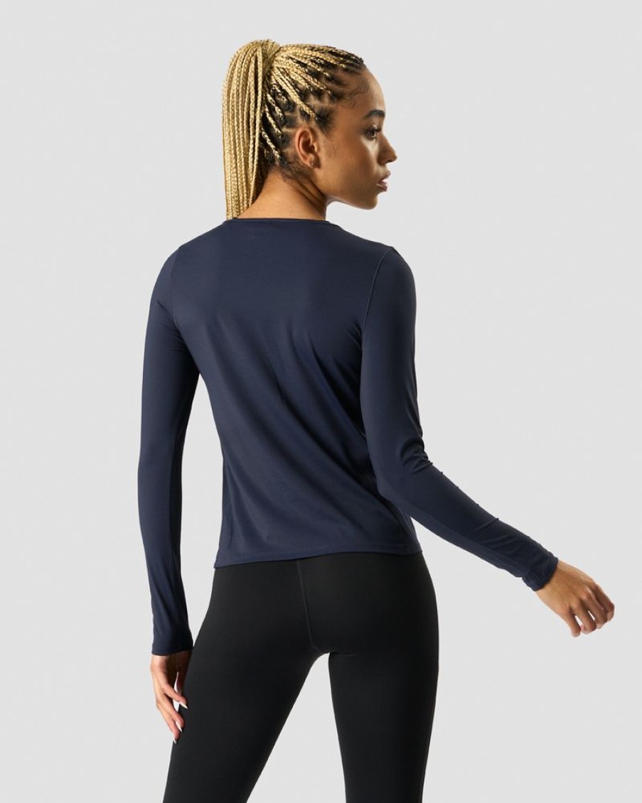Dame ICIW Langermet | Everyday Tech Long Sleeve Navy