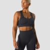 Dame ICIW Sport-Bh | Rush Seamless Sports Bra Graphite