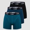 Herre ICIW Undertoy | Boxer 3-Pack Black/Teal