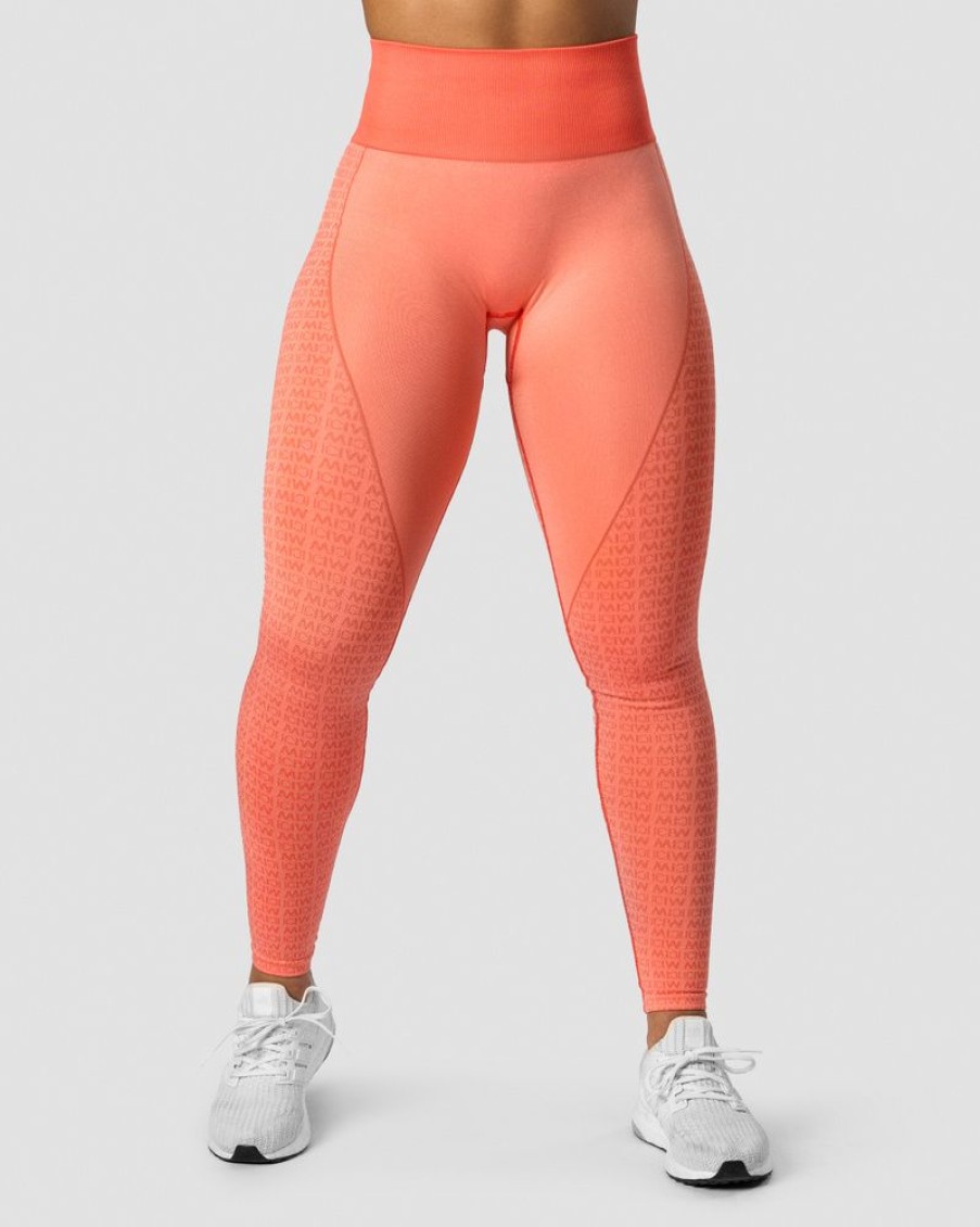 Dame ICIW Tights & Leggings | Signature Seamless Tights Peach