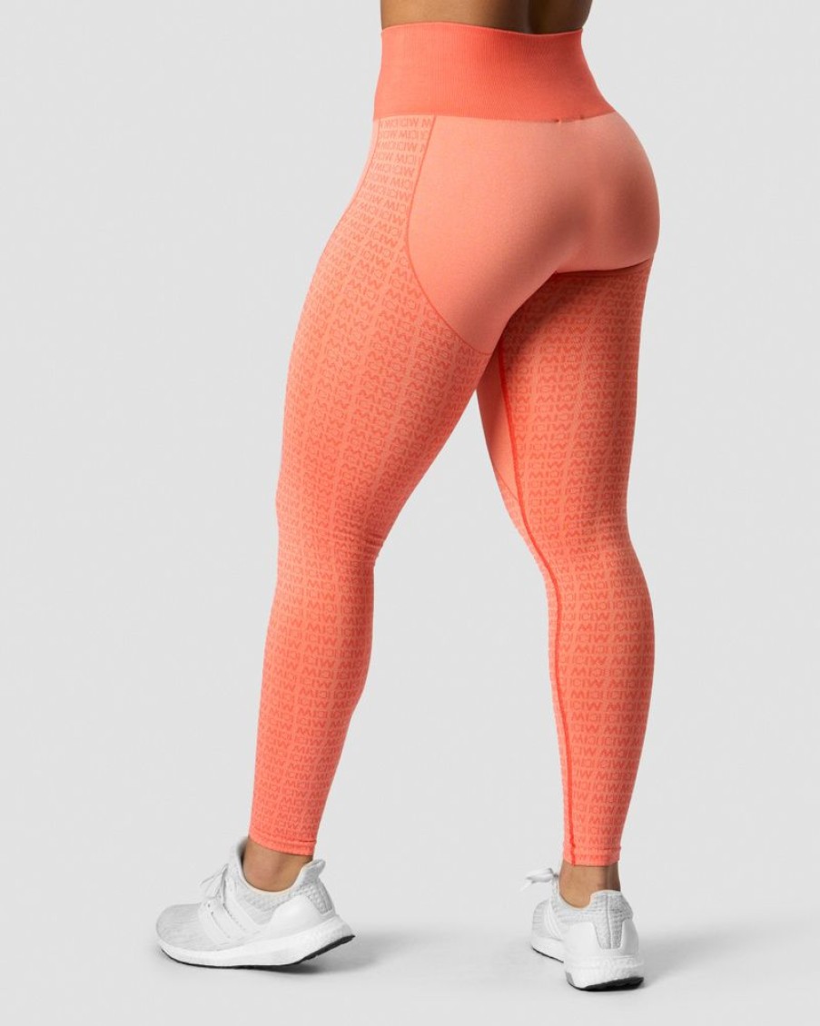 Dame ICIW Tights & Leggings | Signature Seamless Tights Peach