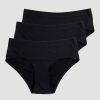 Dame ICIW Undertoy | Invisible Hipster 3-Pack Black