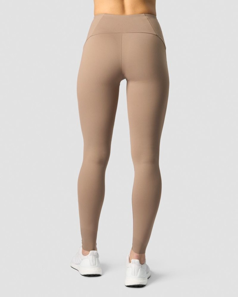 Dame ICIW Tights & Leggings | Nimble Curve Tights Autumn Brown
